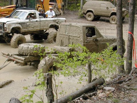 1979 Ford Bronco - this was the end of the truck for the weekend