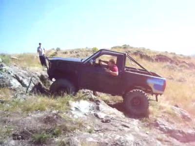 1993 Toyota 4Runner - chad breaking his front d-shaft...
