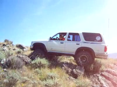 1993 Toyota 4Runner - me on the ledges...