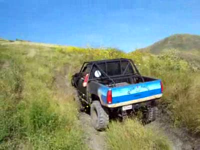 1993 Toyota 4Runner - chad in the mini tank trap...