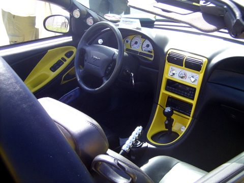 2002 Ford Mustang - Firemedics interior