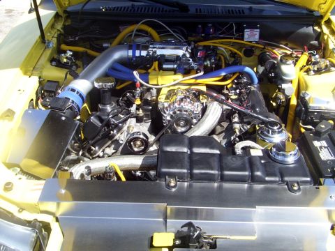2002 Ford Mustang - Firemedics engine