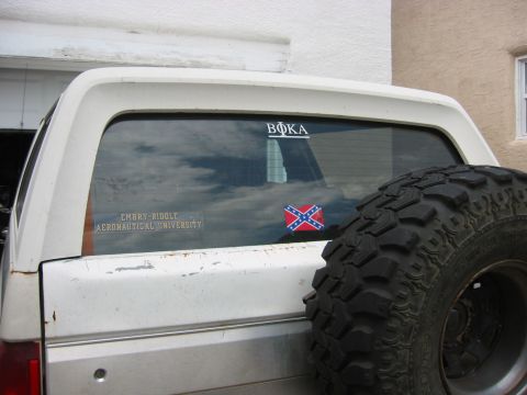 1989 Ford Bronco - BOKA sticker