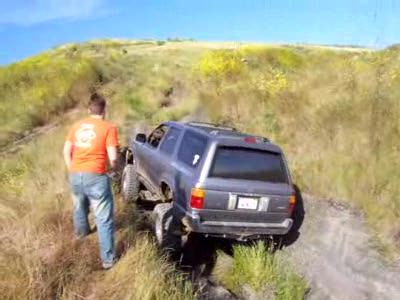 1993 Toyota 4Runner - joel in the mini tank trap...