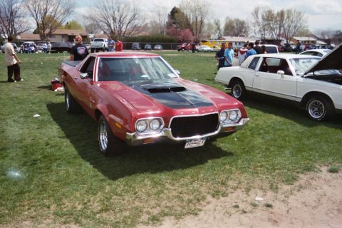 1972 Ford Ranchero - This car show Benefit was for Mitchell High School's Auto Shop