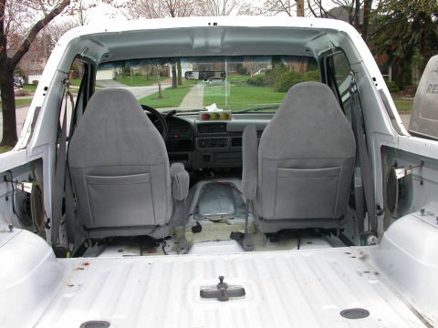 1996 Ford Bronco - Ok so why am I re-painting this? By removing the old cracked caulking and seam sealer, and cleaning up those little rust spots now, my plan…