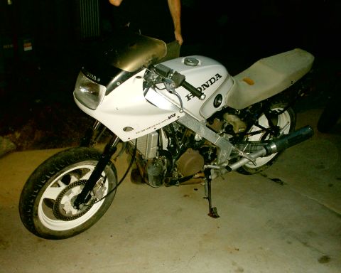 1986 Honda Interceptor “Death Trap LOL”