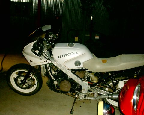 1986 Honda Interceptor “Death Trap LOL”
