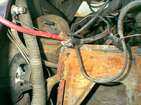 1983 Ford Bronco - We had a couple times the van did not want to start and the charging system seemed low. i found the battery cables needed to be replaced. a…