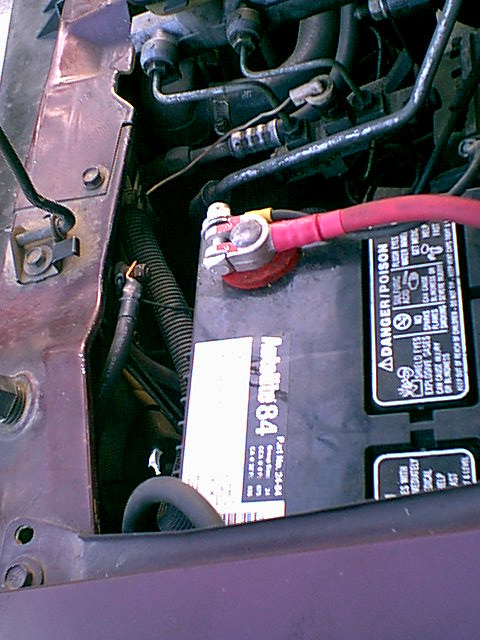 1983 Ford Bronco - the neg is 2 pieces i replaced the 1st leg as the rest looked ok for now. it goes from the battery to a ground lug on the body. The system…