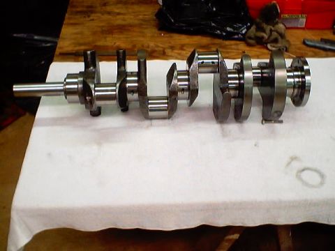 1971 Ford Torino - My new 4.5 stroke Scat crank