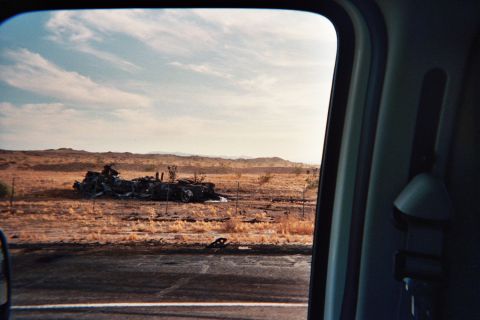1968 Ford Mustang - I recognize one rim & the 5th wheel & the steering wheel.....