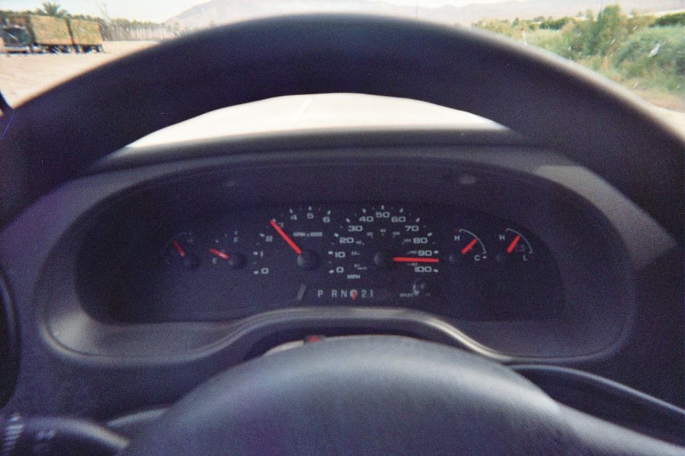 The Ford Van I was Driving had a governor of 95 MPH..
