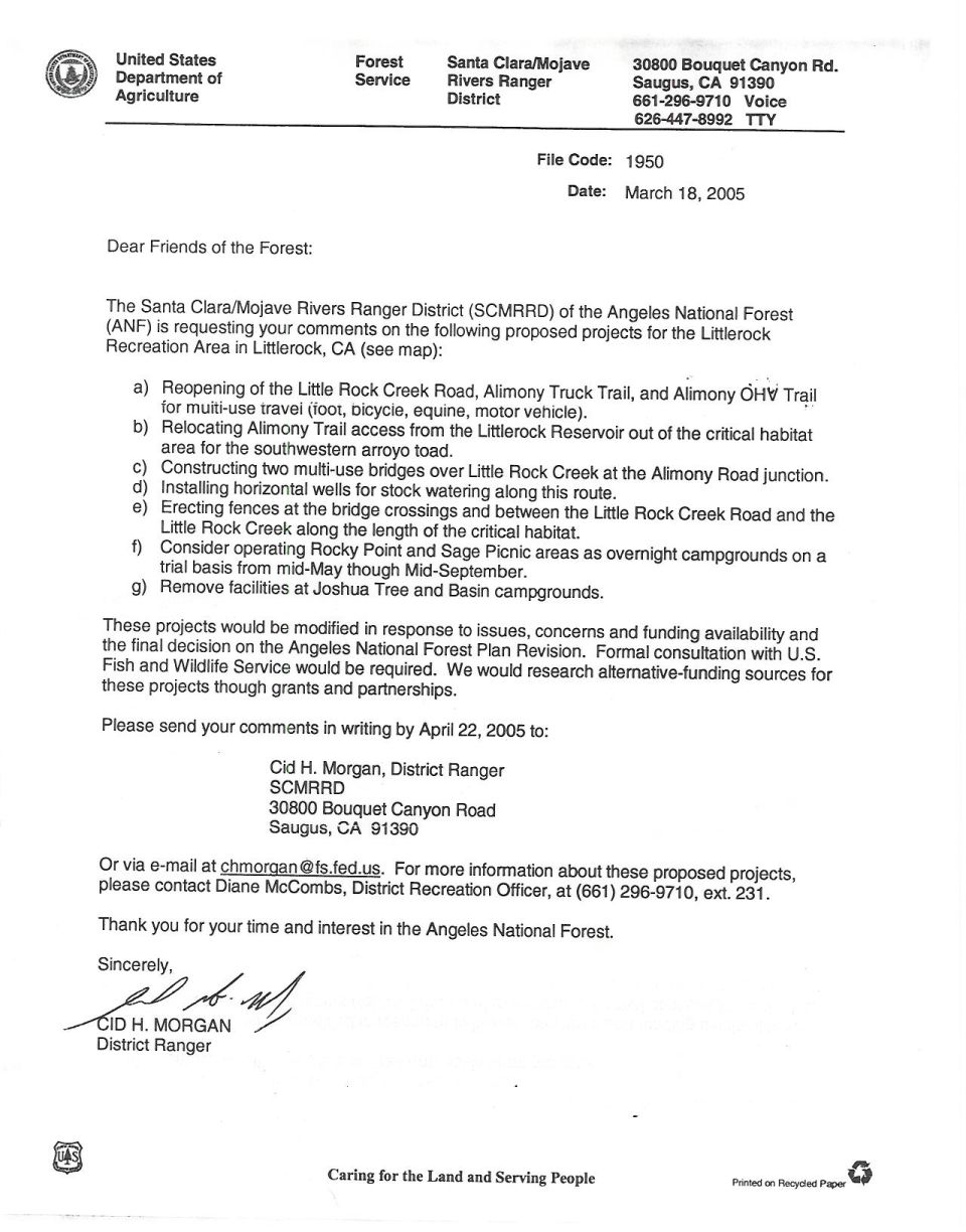 Littlerock closure 1
