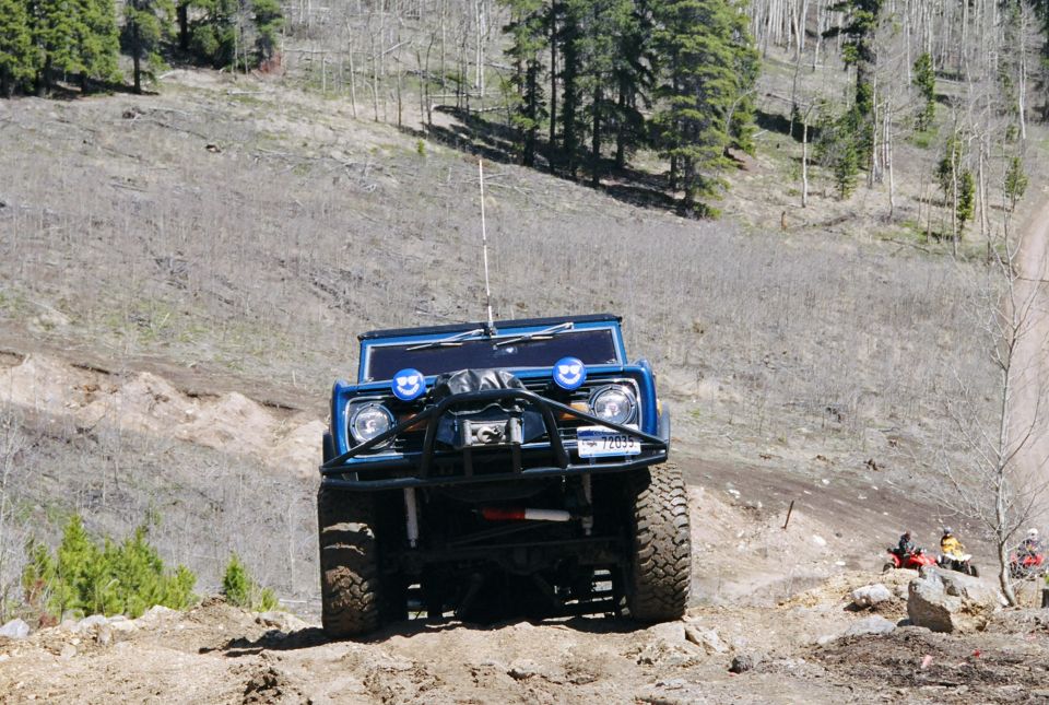 Same hill, picture of Bob's EB.
