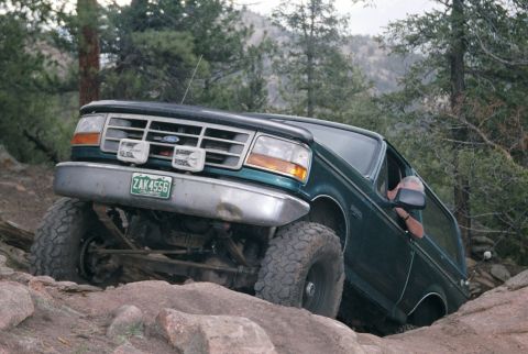 1996 Ford Bronco - Almost over the hill!