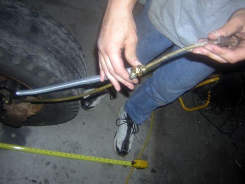 1995 Ford Bronco - 6" extended TTB line compared to the line on the 60..bit of difference