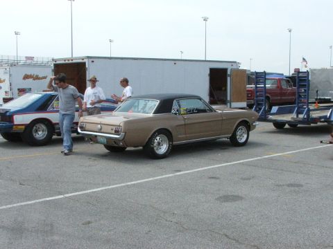 2005 Ford Mustang - Todd Barringhaus's '66 Mustang coupe at WFC8