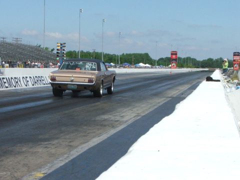 2005 Ford Mustang - Todd Barringhaus's '66 Mustang coupe at WFC8