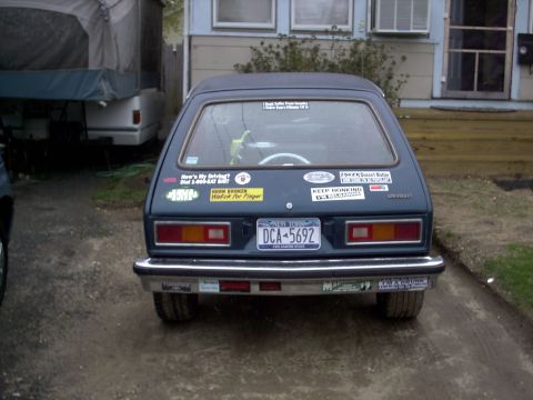 1979 Chevrolet Chevette - Rear View