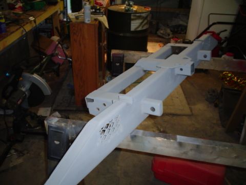 1981 Ford Bronco - Sanded all the rust off and primered finally