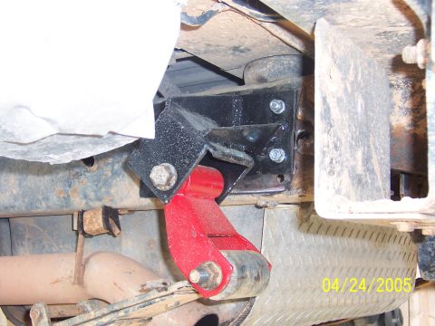 1978 Ford Bronco - This photo shows a modified suspension component, not the entire vehicle, and the year is not discernible.