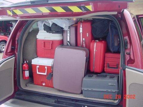2002 Ford Excursion - Back of X almost full