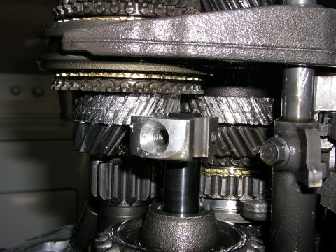 1996 Ford Probe - another pic of 3rd gear stripped...