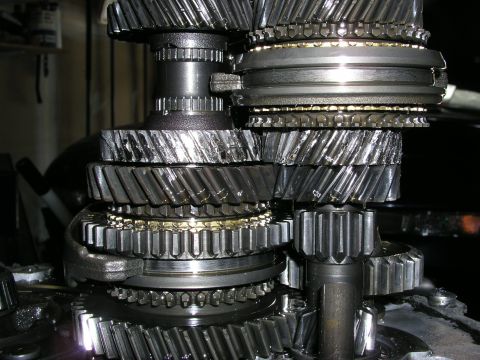 1996 Ford Probe - another shot of 3rd gear totally stripped...