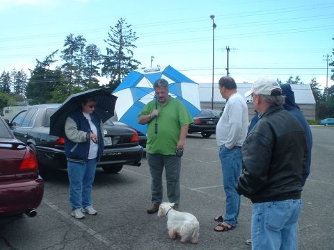 1999 Ford Crown Victoria - Typical weather at a Northwest meet. :D