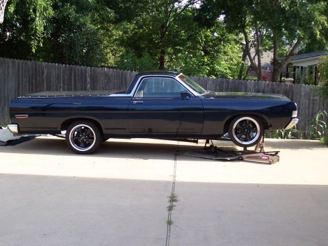 1969 Ford Ranchero - Just test fitted the wheels, installed the mirrors, insulation, carpet, a/c box, and lower dash