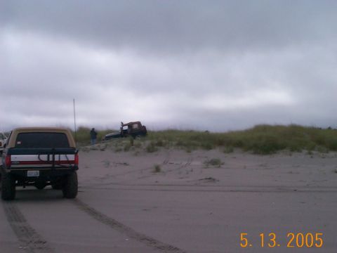 1983 Ford Bronco - Mike and New People in the Jeep