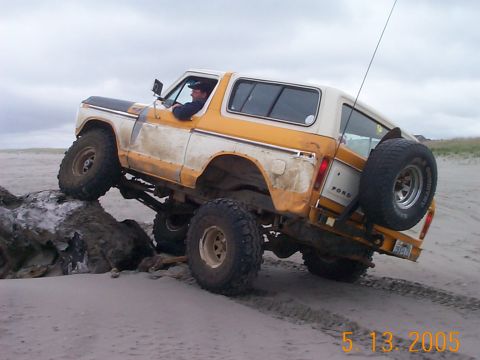 1983 Ford Bronco - Not as pretty as she once was....