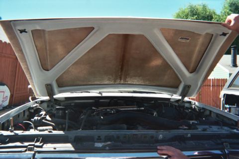1990 Ford Bronco - My New Drop center hood( AutoFab)
