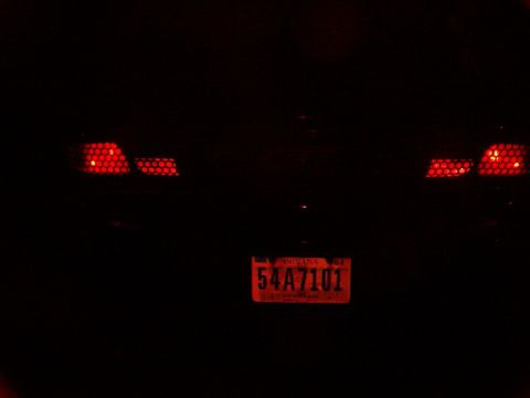 1995 Ford Probe - what my tails looked like b4 i got my GT to like up with my them