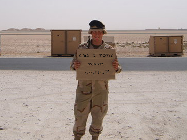 Daniel is lonely in the desert...