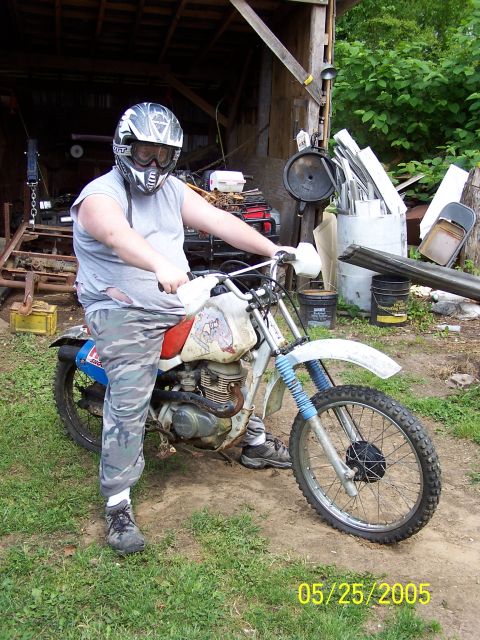 1993 Honda XR100R photo