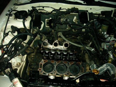 1992 Ford Probe - heads install day one picture 2