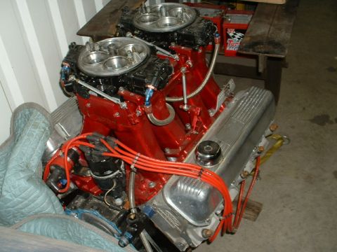 2005 Ford Mustang - 604" BBF with A-460 heads, TFS intake, 9375 Dominators. Made 780 HP on 92 octane fuel