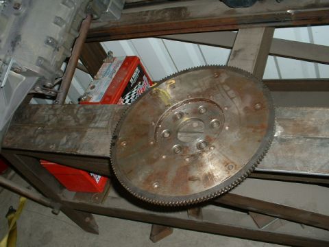 2005 Ford Mustang - Billet flywheel, 0 balance, BBF 164 tooth, fits 385 or FE crank