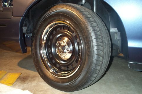 1998 Ford Crown Victoria - I also applied Klasse AIO and Klasse SG to the trim rings and centercaps.