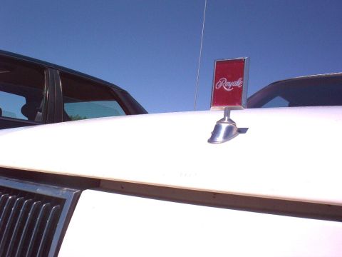 1995 Mercury Sable - Hood ornament.