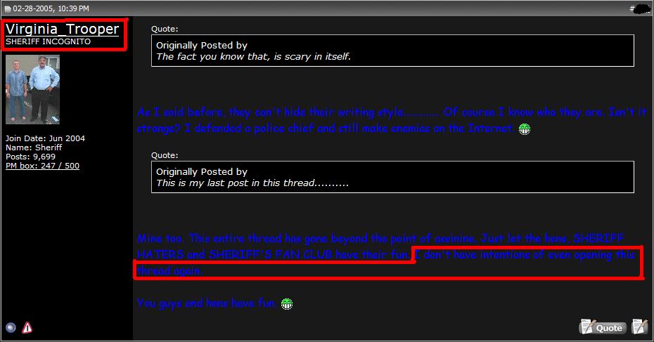 Forum post screenshot with quoted text and red highlight boxes