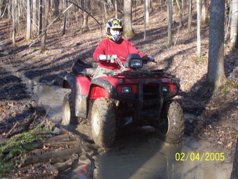 2003 Honda RUBICON “Muddy  Monster”