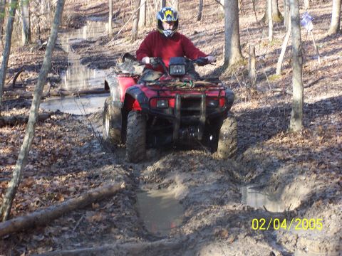 2003 Honda RUBICON “Muddy  Monster”
