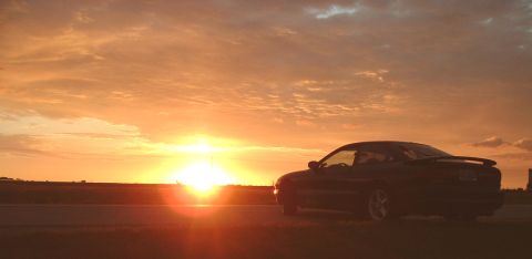 1994 Ford Probe - The first sunrise of the rest of my life; after my Grad Night party, 2005.