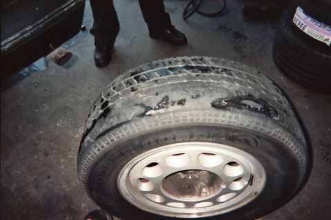 1985 Ford Mustang - The car started to woble...