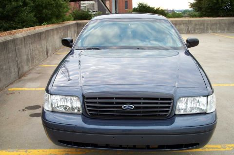 1998 Ford Crown Victoria - Here are the results of the claying, cleaning, and polishing. Note the reflection of the clouds.