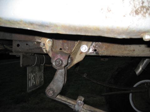 1976 Ford F-150 - So I moved the spring perches back, maybe a little too far, but it will be okay. PROBLEM SOLVED!