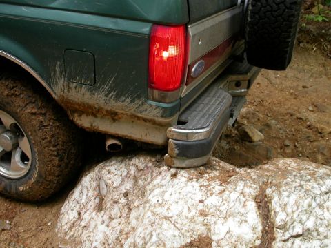 1990 Ford Bronco - Bumper tweak
